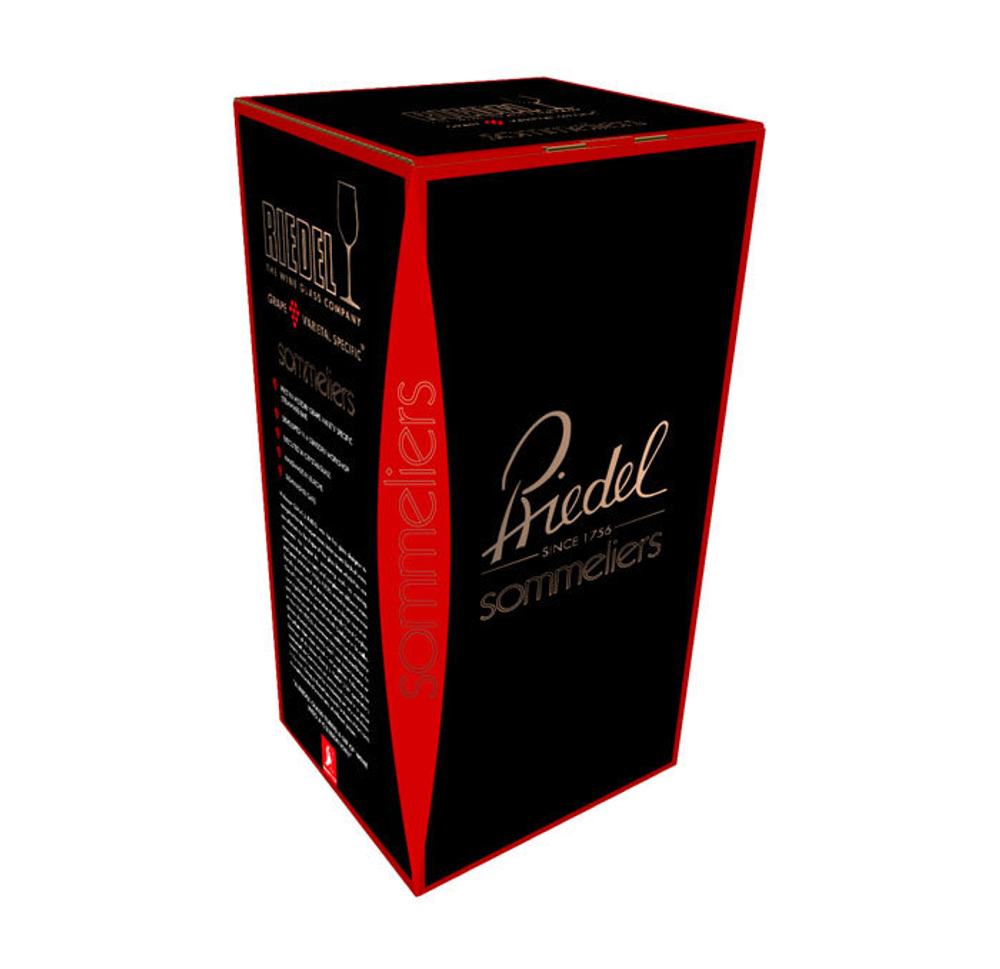 Хрустальный бокал ручной работы для красного вина Bordeaux Grand Cru, 860 мл, Sommeliers Black Tie, Riedel