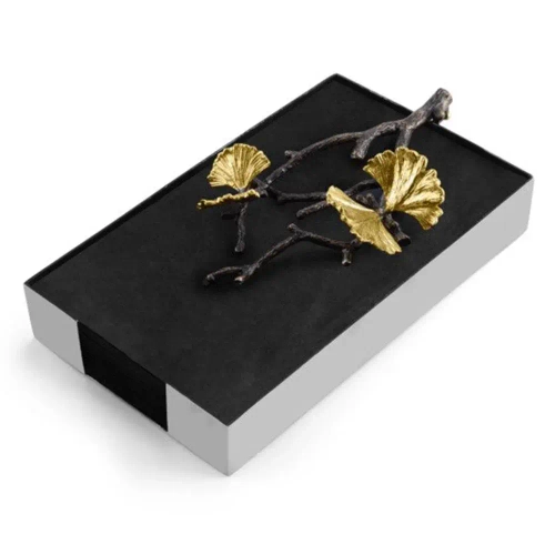 Подставка для салфеток Michael Aram Бабочки гинкго 22х13 см