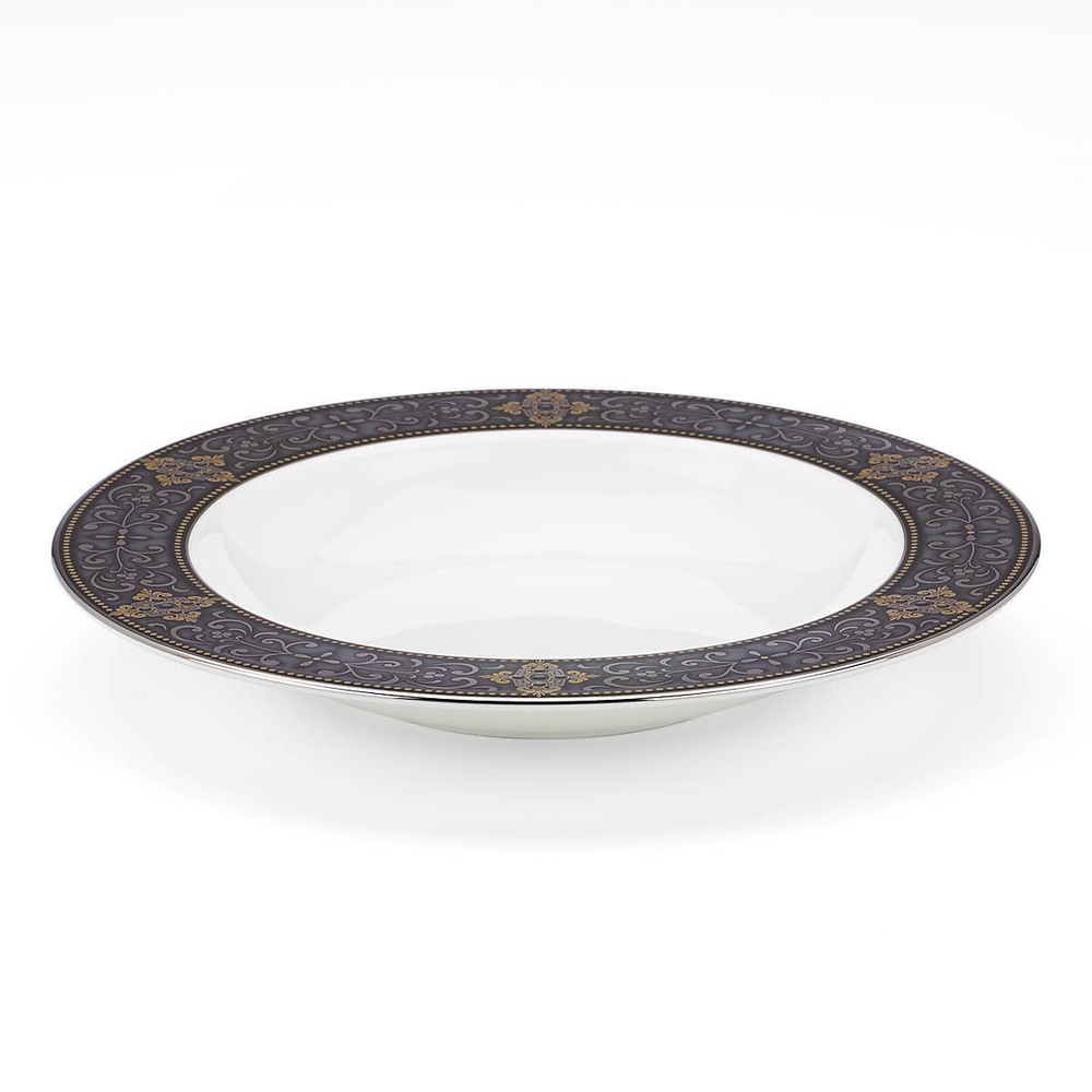 Набор суповых тарелок  "Классические ценности" 4 шт, 23 см, фарфор, LEN6089346-4, Vintage Jewel, Lenox