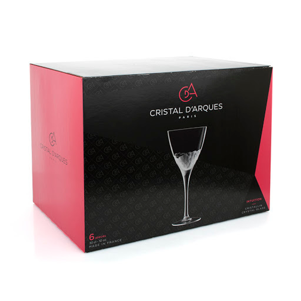 Набор из 6-ти бокалов для вина 210мл INTUITION ,Cristel d'Arques