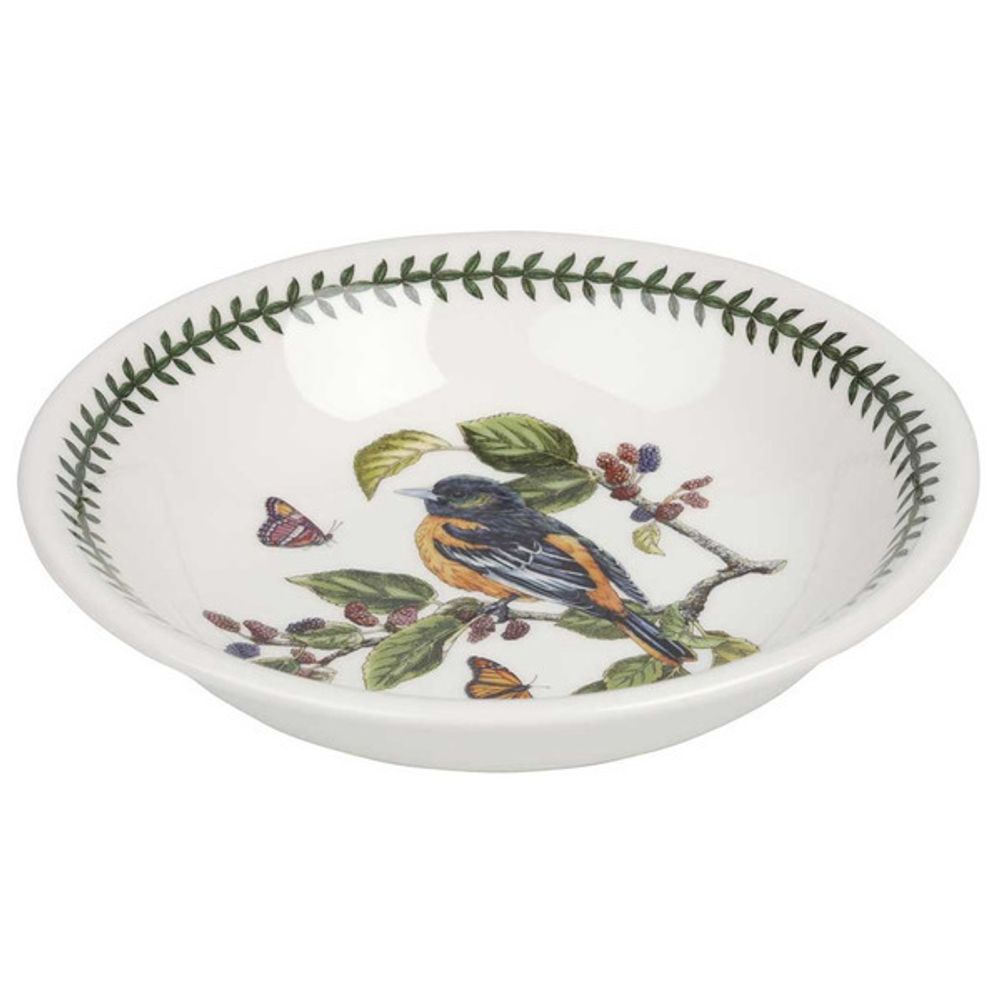 Тарелка для пасты Portmeirion "Ботанический сад.Птицы. Иволга" 20см