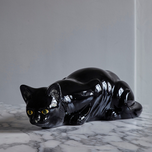 Фигурка "Кошка-охотница" 44,5х20,5х14,5 см Bordallo Pinheiro