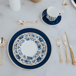 Чашка чайная с блюдцем Wedgwood Гибискус 220 мл, фарфор, п/к