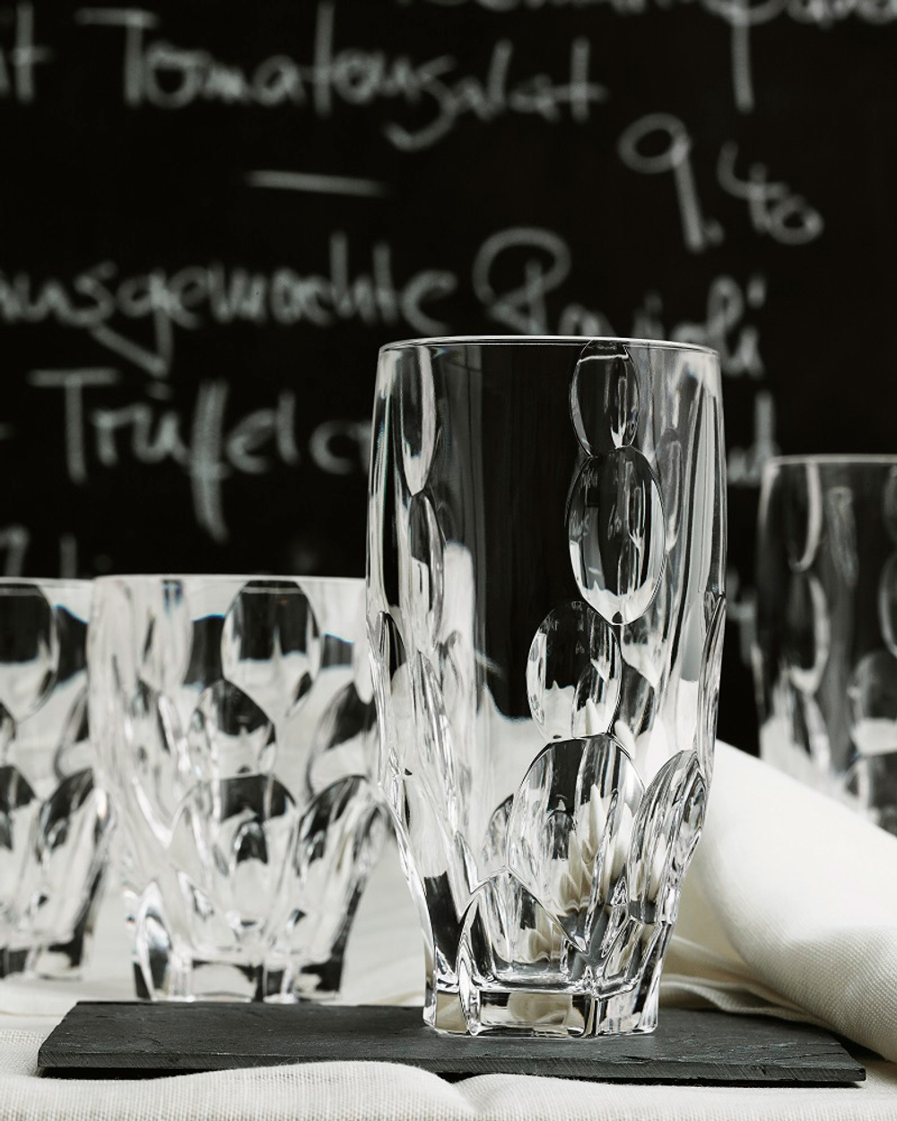 Набор хрустальных стаканов высоких, 4 шт, 385 мл, Sphere, Nachtmann (Германия)