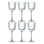 Набор хрустальных бокалов для вина 6 шт., объемом 250 мл, MACASSAR, Cristal d’Arques (Q4346)