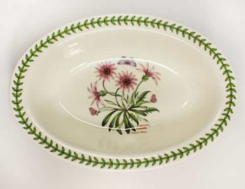 Блюдо овальное для запекания Portmeirion "Ботанический сад. Газания" 35см