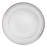 Тарелка суповая Noritake Рочестер Платиновый кант 22,6 см