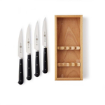 Набор стейковых ножей 4 пр. в деревянной подарочной коробке, Steak, Zwilling