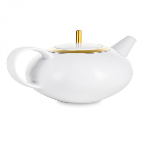 Чайник Vista Alegre Domo Gold 1,3 л, фарфор