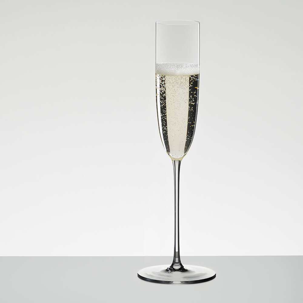 Хрустальный бокал ручной работы для шампанского Champagne Flute, 186 мл, Riedel Superleggero, Riedel