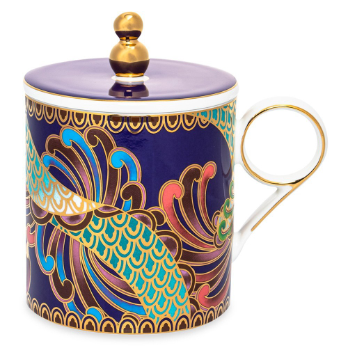 Кружка с крышкой 350 мл Mix&Match Home Волшебный Дракон