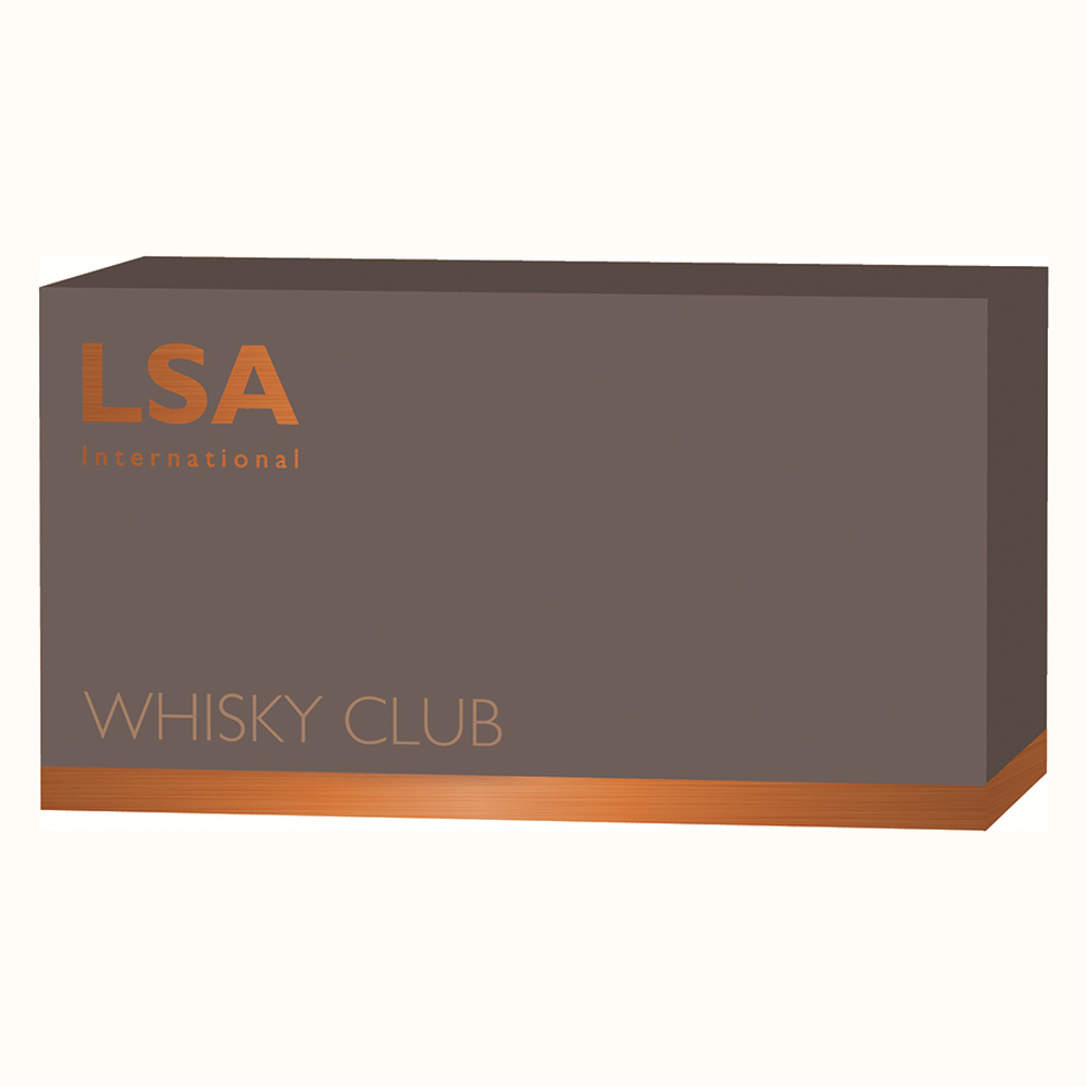 Набор из 2 тумблеров Whisky Club 230 мл коричневый, LSA International