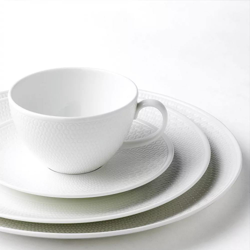 Чашка чайная с блюдцем Wedgwood Джио 340 мл, фарфор