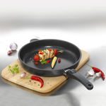 Алюминиевая сковорода с антипригарным покрытием для индукционных плит AMT I-528, 28 см, Frying Pans Titan, АМТ в онлайн-магазине качественной посуды Этикет