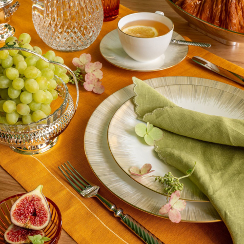 Тарелка обеденная Narumi Сверкающее Золото 28 см, фарфор костяной