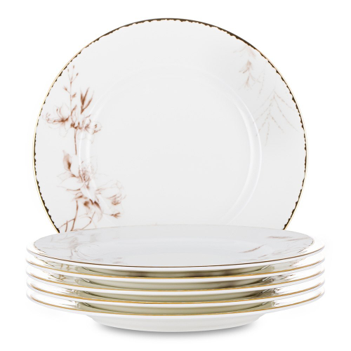 Набор тарелок десертных 20,5 см, 6 шт Mix&Match Home Аурелия