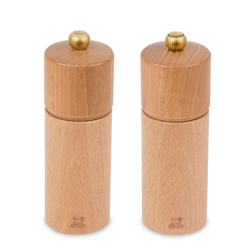 Набор мельниц для перца и соли из натурального дерева, 16 см, Chatel Peugeot, Peugeot