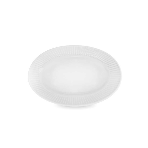 Блюдо сервировочное овальное 12х17,5 см, фарфор, белый, 244217BL1, Plisse, Pillivuyt