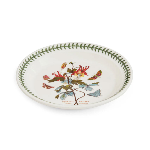 Тарелка закусочная Portmeirion "Ботанический сад. Аквилегия изящная / Водосбор стройный" 21,5см