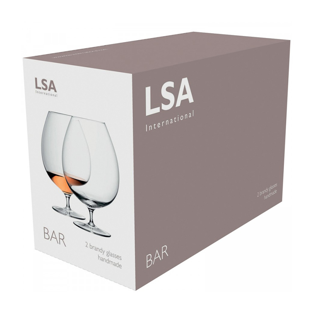 Набор из 2 бокалов для бренди Bar 900 мл, LSA International
