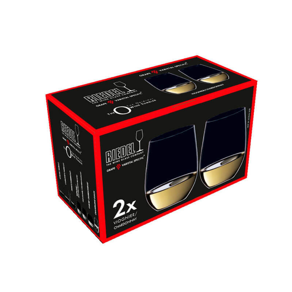 Набор хрустальных бокалов для белого вина Chardonnay/Viognier 2 шт, 320 мл, Riedel "O", Riedel