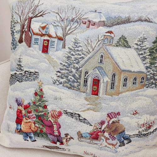 Наволочки 45х45 см, коллекция "Новогодние каникулы ", Le Gobelin