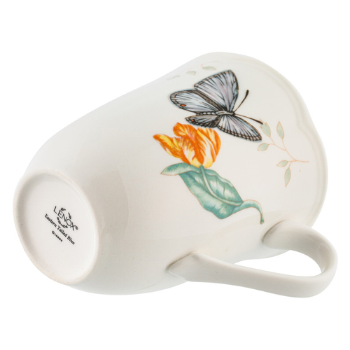 Фарфоровая кружка "Бабочка-Голубянка" 350 мл, Бабочки на лугу, Lenox
