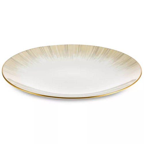 Тарелка пирожковая Narumi Сверкающее Золото 16 см, фарфор костяной