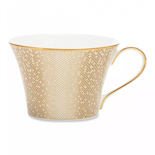 Чашка чайная Narumi Золотая пыль 270 мл, фарфор костяной