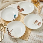 Тарелка для пасты "Забавная фауна. Утка", 22см, RWC WN4341-XB-Duck, Великобритания, Wrendale Designs, Royal Worcester