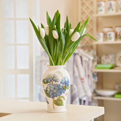 Фарфоровая ваза для цветов 20см Гортензия Ботанический сад Portmeirion PRT-BGJC58050