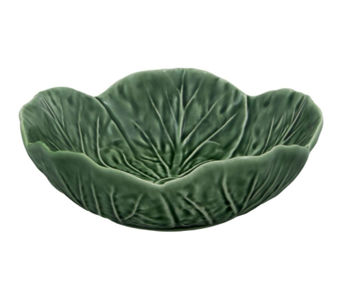 Салатник с резным краем 15 см Bordallo Pinheiro "Капуста"