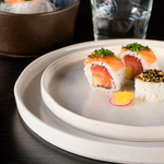 Тарелка салатная 21,1 см Costa Nova Lagoa Pedra бежевая