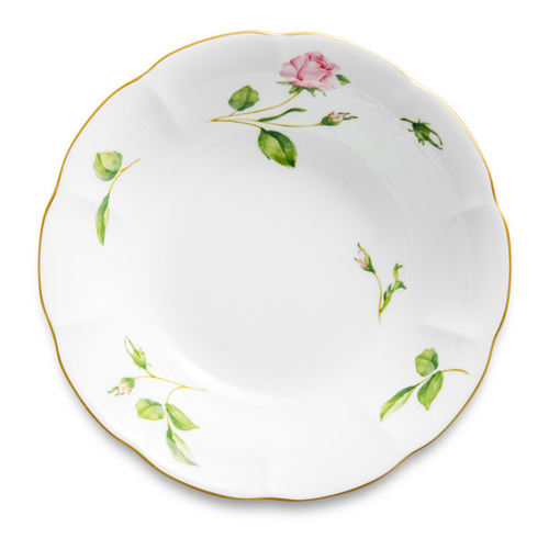 Салатник Narumi Цветущая Роза 17 см, фарфор костяной
