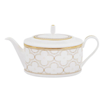 Чайник Noritake Трефолио, золотой кант 1,3 л, фарфор костяной