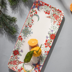 Блюдо прямоугольное 38х17 см Mix&Match Home Счастливая Звезда