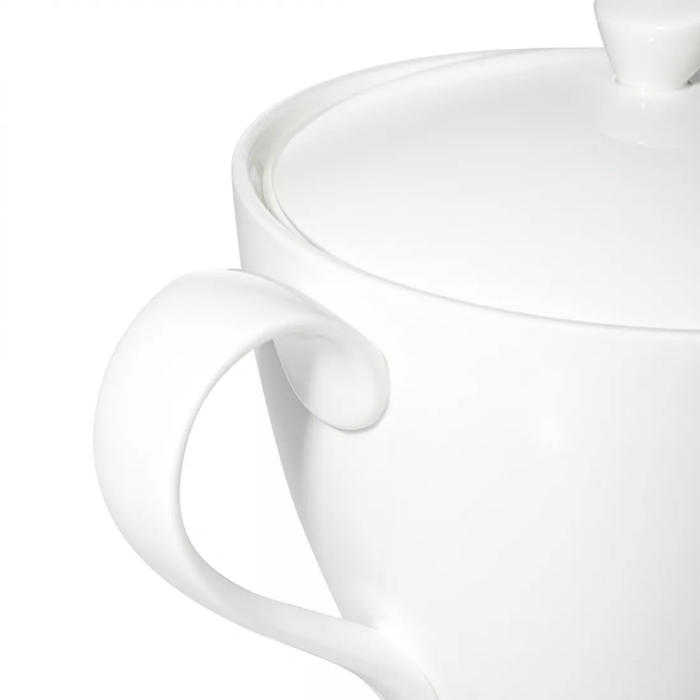 Чайник Narumi Воздушный белый 1,27 л, фарфор костяной
