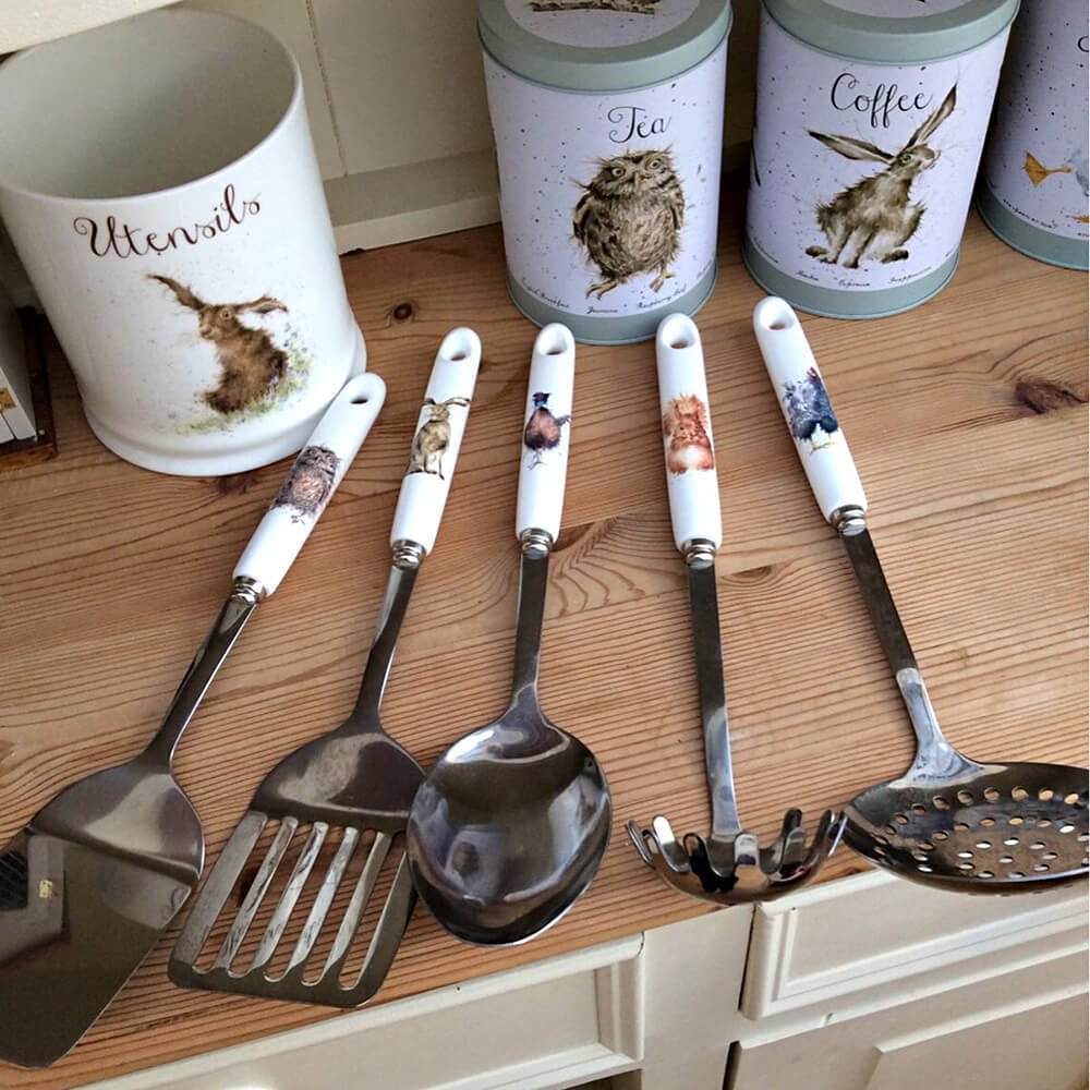 Фарфоровая подставка для столовых приборов "Забавная фауна. Заяц", Royal Worcester