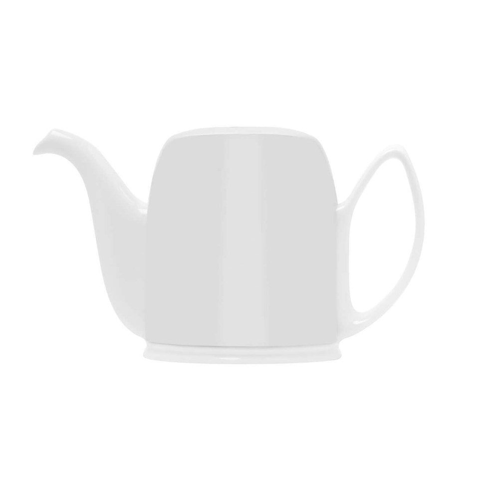 Чайник заварочный фарфоровый 900 мл, без крышки, белый, 189948, Salam, Guy Degrenne