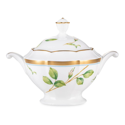 Сахарница Narumi Цветущая Роза 290 мл, фарфор костяной