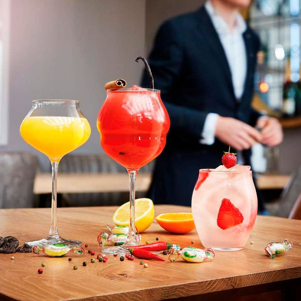 Набор стаканов 400 мл, 6 шт, хрустальное стекло, N0834, Macaron, Chef & Sommelier