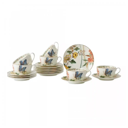 Сервиз чайно-десертный на 6 персон 18 предметов Mix&Match Home Гармония