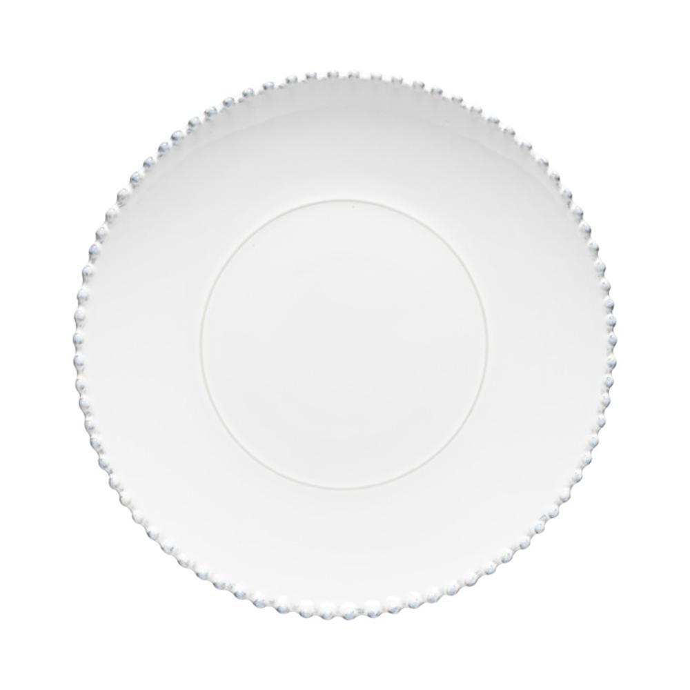 Тарелка подстановочная 34,3 см Costa Nova Pearl белая