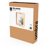Фоторамка двухсторонняя Bellwood, 19х24, натуральное дерево, Umbra