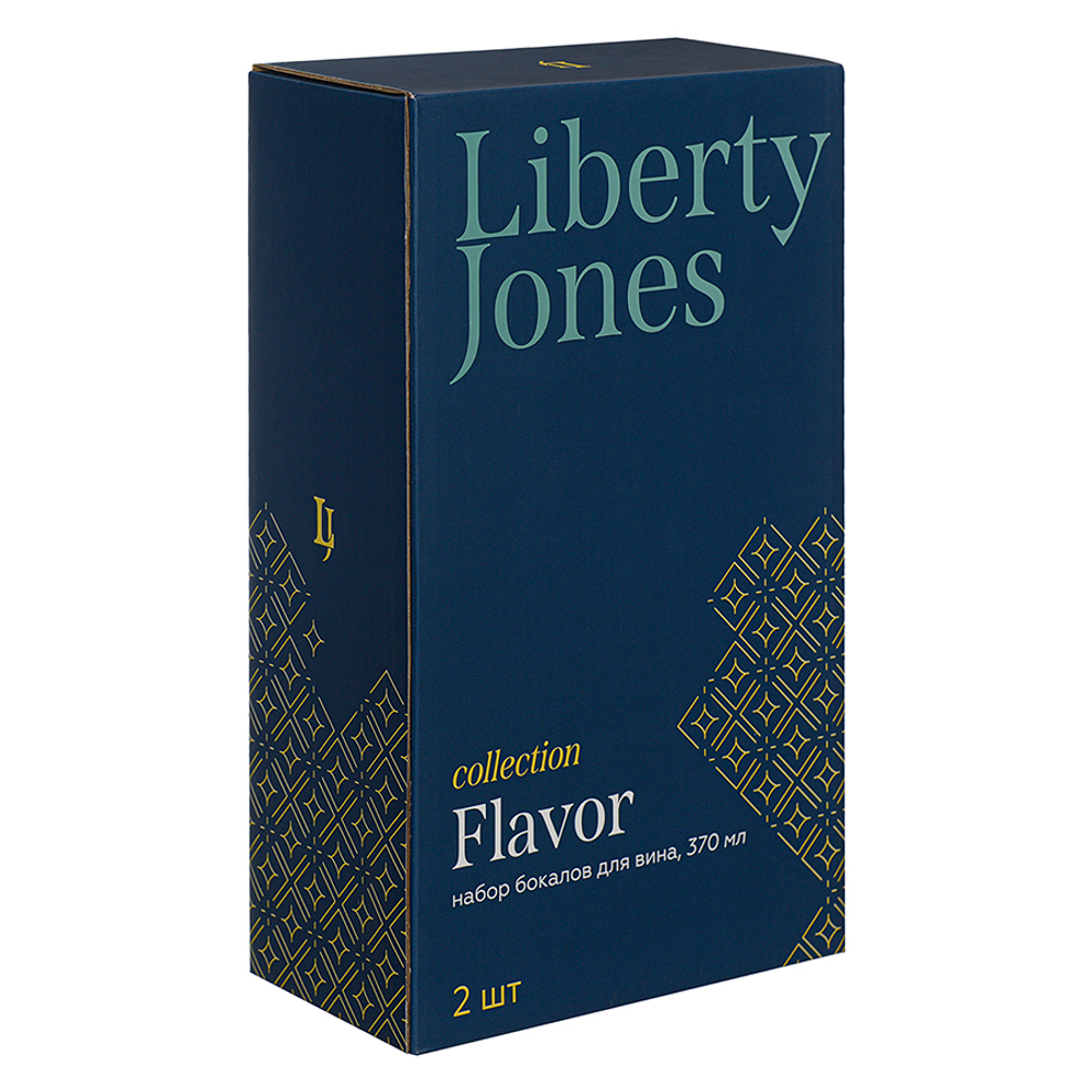 Набор бокалов для шампанского Flavor, 370 мл, 2 шт., Liberty Jones