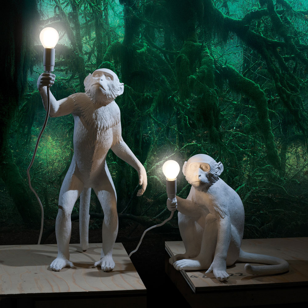Настольная лампа Monkey Lamp Outdoor Standing, Seletti