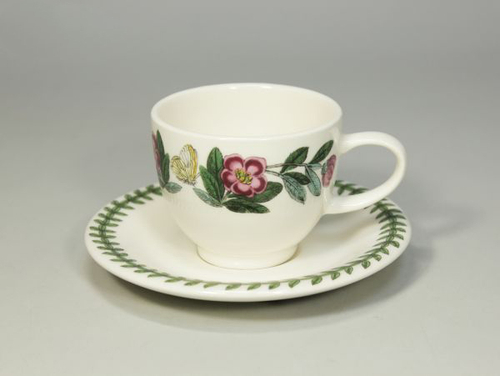 Чашка для эспрессо с блюдцем Portmeirion "Ботанический сад. Рододендрон" 100мл