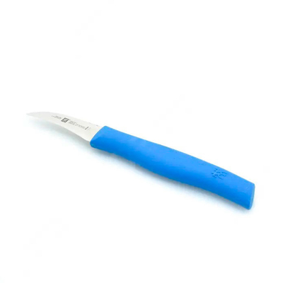 Нож 60 мм, для чистки овощей голубой, TWIN Grip, Zwilling