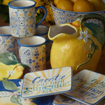 Тарелка пирожковая квадратная 15х15 см, Sun shine, Certified Int. Лимонад