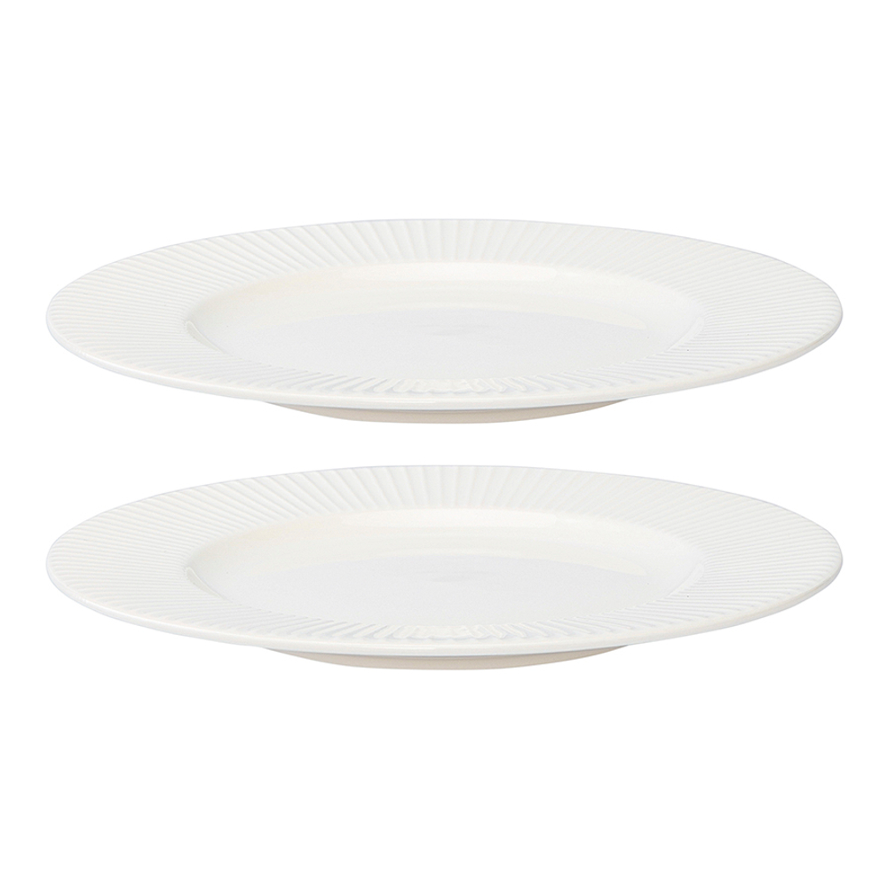 Набор тарелок Soft Ripples, Dual Glazing, ?21 см, 2 шт.